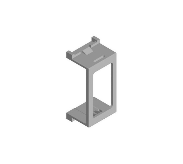 ADAPTADOR PARA CASQUETE MOD.MAGIC IP40 1MOD 136.0901 SCAME ADAPTADOR PARA CASQUETE MOD.MAGIC IP40 1MOD 136.0901 SCAME
