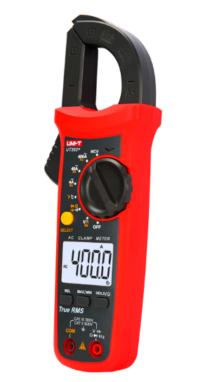 AMPERIMETRO TENAZA DIGITAL 0400A UT202+