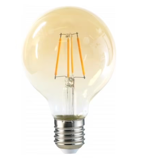 AMPOLLETA GLOBO 4W G80 LUZ CALIDA AMPOLLETA LED BRIGHT G80 6W 3000K E27 MEGABRIGHT AMPOLLETA GLOBO 4W G80 LUZ CALIDA